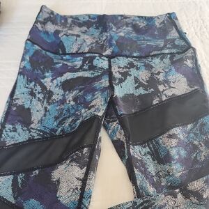 Mono B Blue and Black Leggings